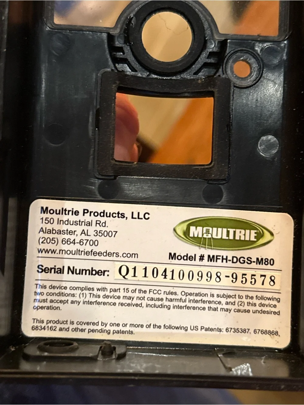 Trail Camera with Purple IR Illuminator - Camouflage Gray